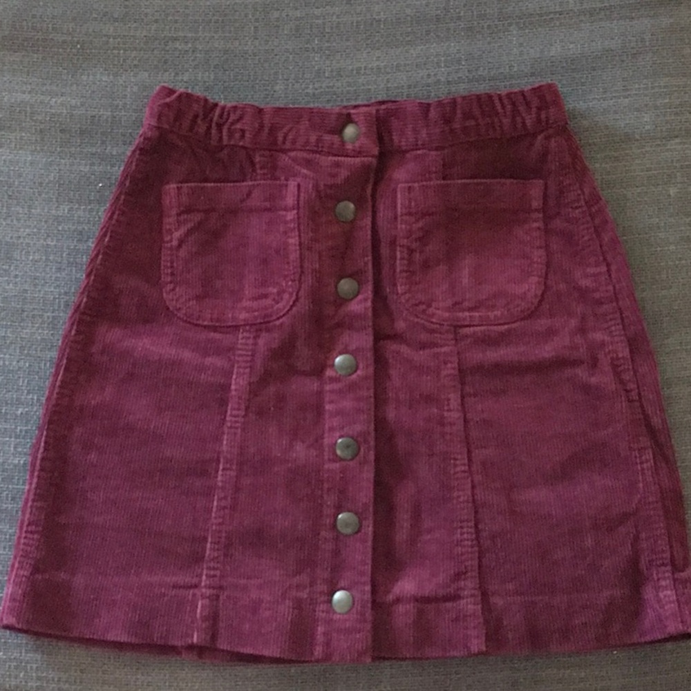 Brandy Melville corduroy skirt